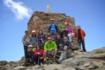 EL GRUPO EN EL TORREÓN (2.400 M)